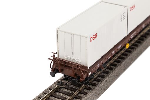 Piko Containerwagen Rs DSB IV mit 3x 20' Containern DSB Artikelnummer: 24527 Kostenloser Versand