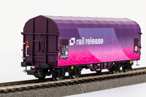Piko Schiebeplanenwagen Shimmns Rail Release VI Artikelnummer: 24607 Günstiger Verkauf