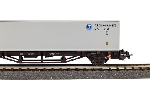 Piko Containertragwagen Lgjs DSB V beladen mit 40' Container DSB Artikelnummer: 27720 Neueste Mode
