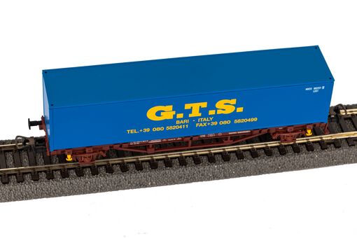 Piko Containertragwagen GTS FS V 1x40' Container Artikelnummer: 27700 Vierteljährliche Förderung