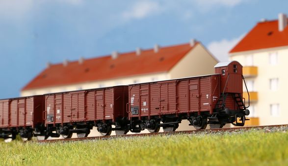 Piko TT Gedeckter Güterwagen G02 DR III ohne Bremserhaus Artikelnummer: 47761 Fabrikladen