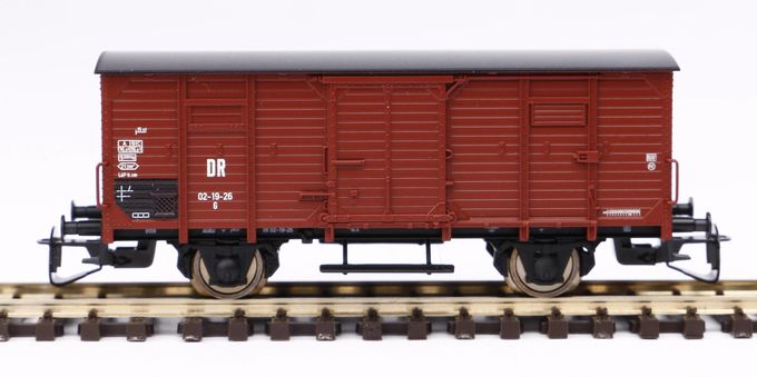 Piko TT Gedeckter Güterwagen G02 DR III ohne Bremserhaus Artikelnummer: 47761 Fabrikladen