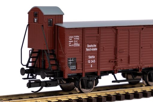 Piko TT Gedeckter Güterwagen G02 DRG II mit Bremserhaus Artikelnummer: 47766 zollfrei