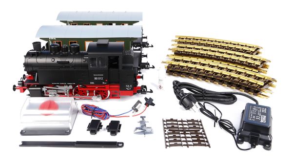 Piko G Start-Set Personenzug BR 80 (inkl. Sound+Dampf) Artikelnummer: 37125 Flash Sale