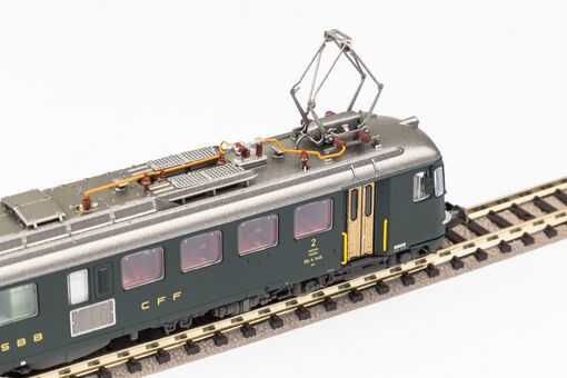 Piko N-2er Set Sound-E-Triebwagen Rbe 4/4 SBB IV + Bt Steuerwagen, inkl. PIKO Sound-Decoder Artikelnummer: 94167 Vatertagsangebot
