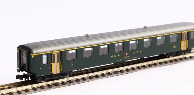 Piko N-Personenwagen EW I-Wagen "alte Schrift" 1. Klasse SBB IV Artikelnummer: 94380 Valentinstagsangebot