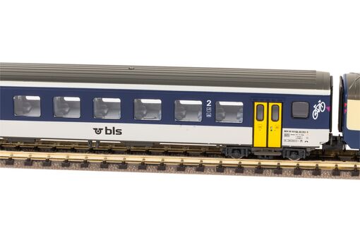 Piko N 2er Set EW I 1./2. Klasse + Steuerwagen BDt BLS V Artikelnummer: 94460 Letzte 3 Tage