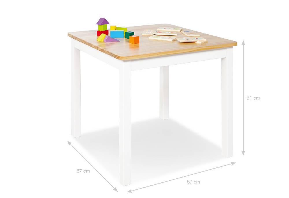 Pinolino Kindersitzgruppe 'Fenna', weiß/natur, 3-tlg Bis zu 55% Rabatt