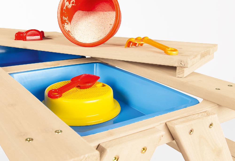 Pinolino Kindersitzgarnitur 'Matsch-Nicki für 4', natur Fabrikpreis