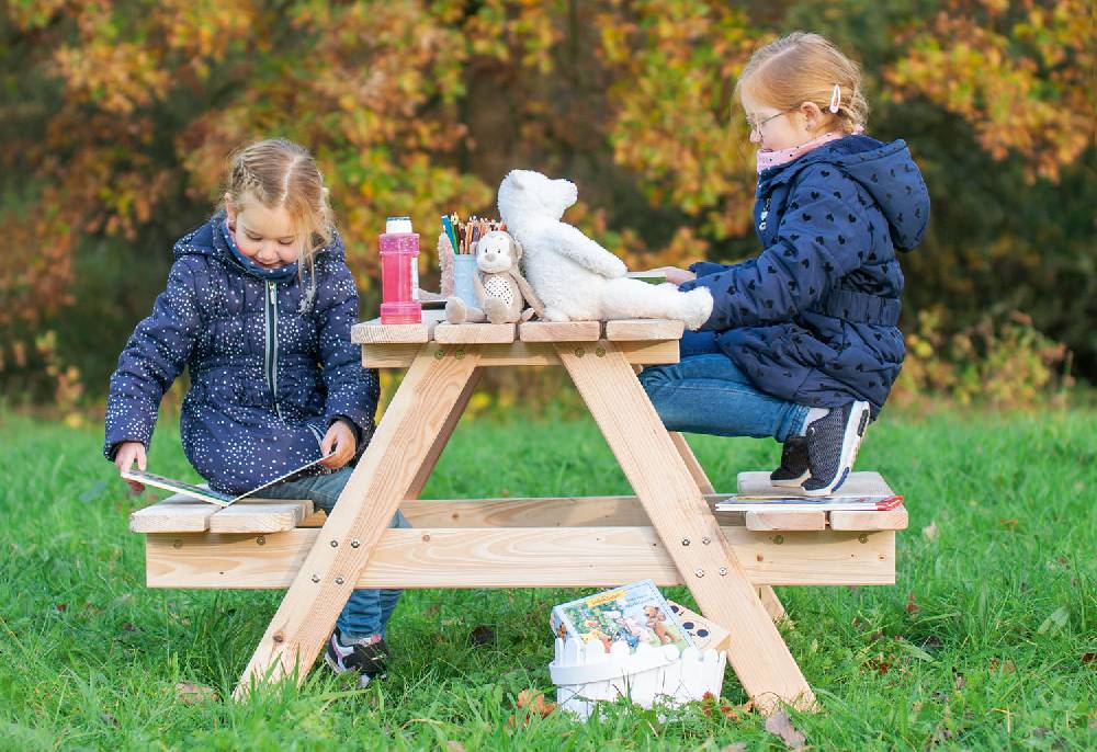 Pinolino Kindersitzgarnitur 'Nicki für 4 Maxi', natur Günstig kaufen