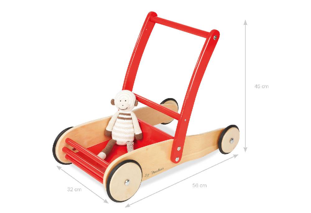 Pinolino Lauflernwagen 'Uli', rot Nur für heute