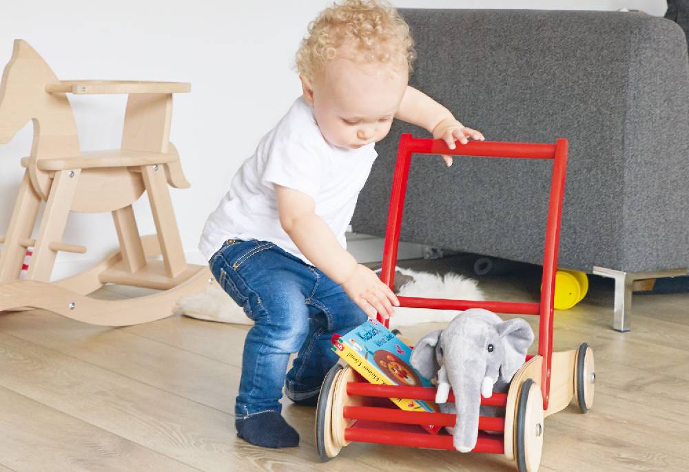 Pinolino Lauflernwagen 'Uli', rot Nur für heute