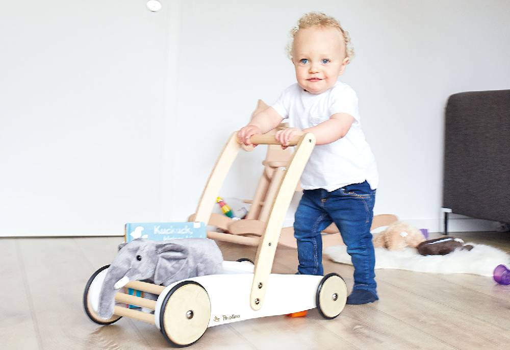 Pinolino Lauflernwagen 'Uli', weiß Sonderangebot der Fabrik