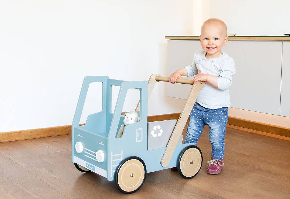 Pinolino Lauflernwagen 'Kipplaster Fred', blau Discount Store für neue Produkte