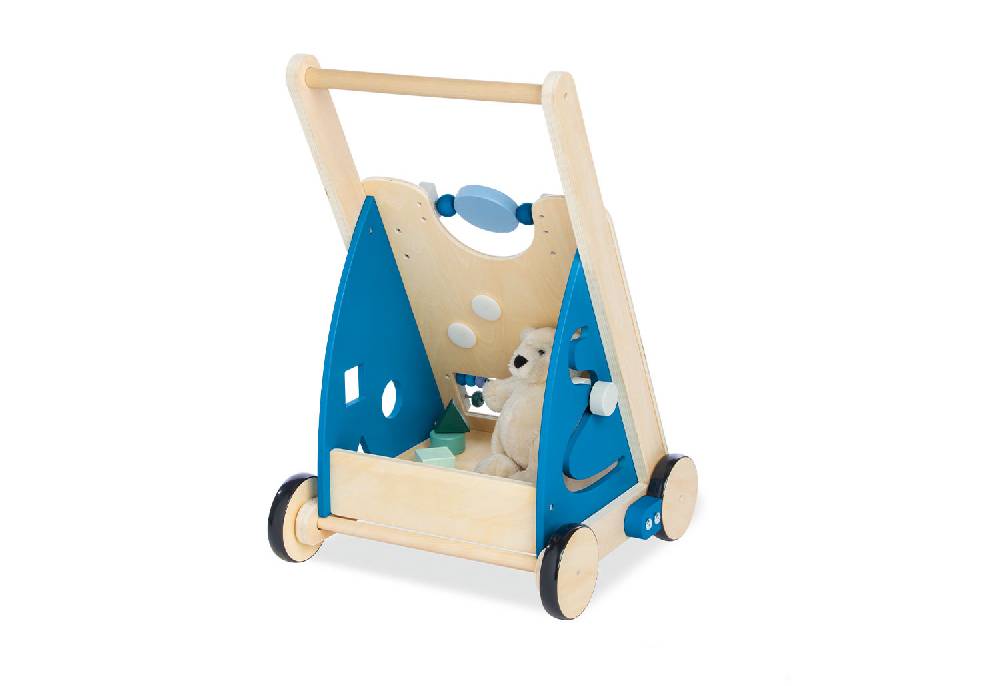 Pinolino Activity-Lauflernwagen 'Titus', blau 50% Rabatt mit kostenlosem Versand