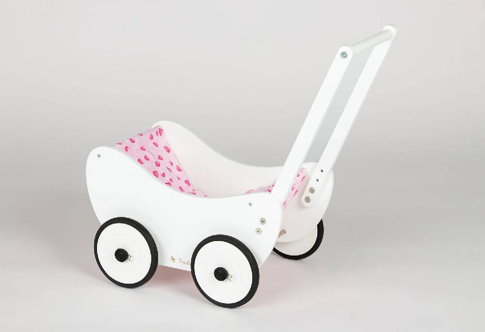 Pinolino Puppenwagen 'Trixi', weiß, 2-tlg Black Friday Preise