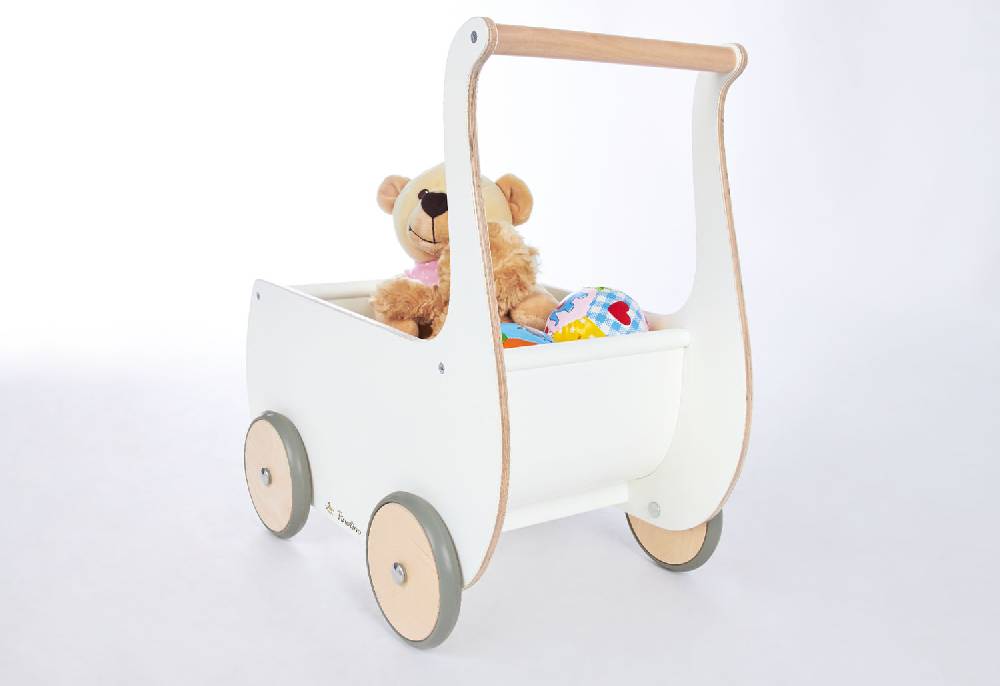 Pinolino Puppenwagen 'Mette', weiß Im Verkauf