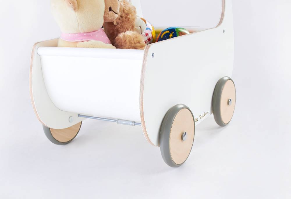 Pinolino Puppenwagen 'Mette', weiß Im Verkauf