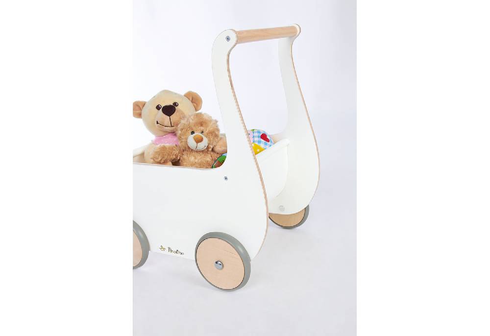 Pinolino Puppenwagen 'Mette', weiß Im Verkauf