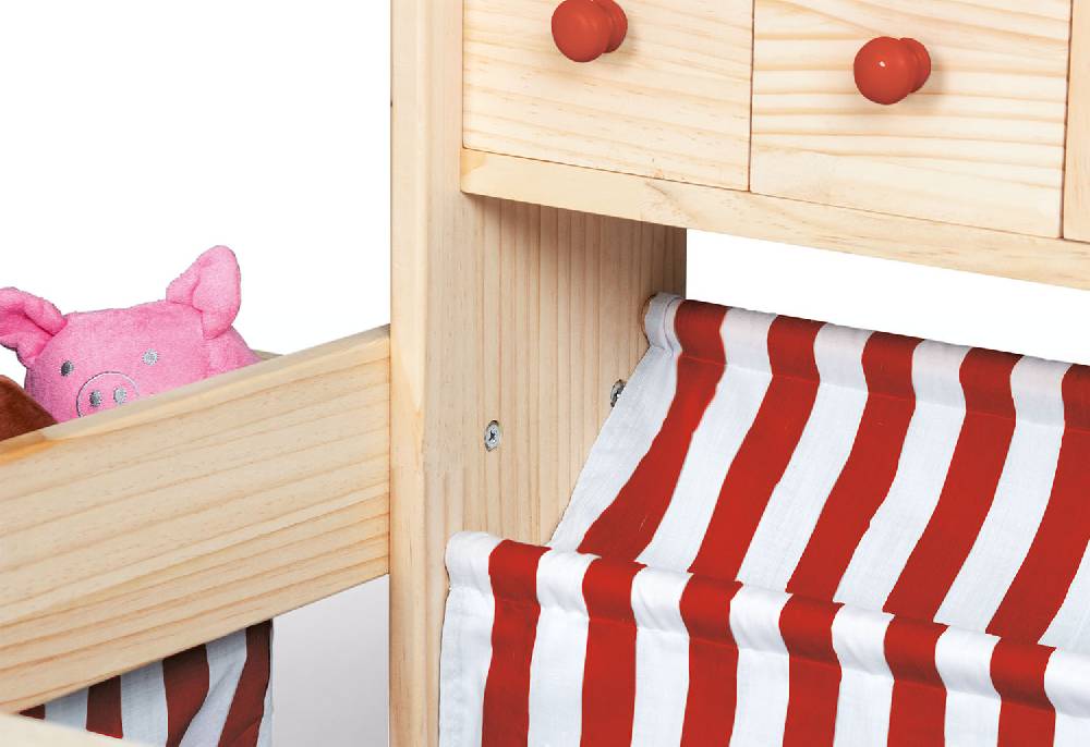 Pinolino Marktstand 'Lucy', rot Kostenloser Versand