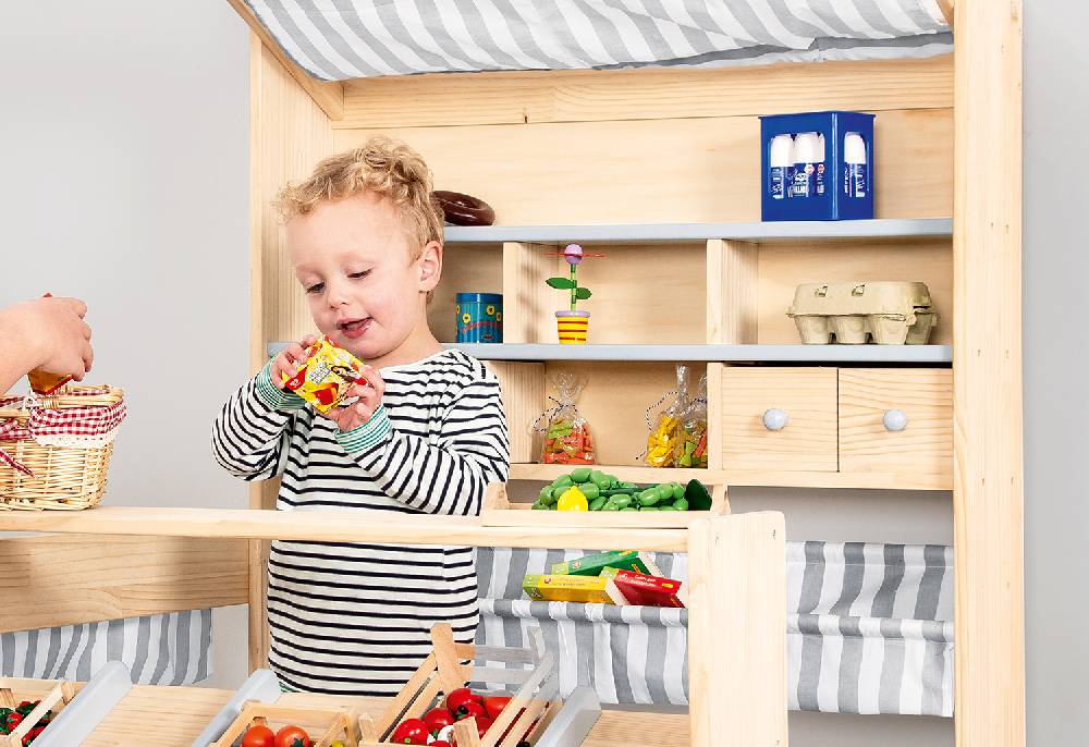 Pinolino Marktstand 'Lucy', grau Sonderangebot