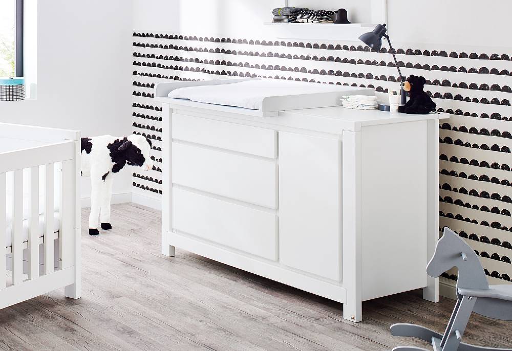 Pinolino Wickelkommode 'Milk' extrabreit - Auslaufartikel Discount Store für neue Produkte