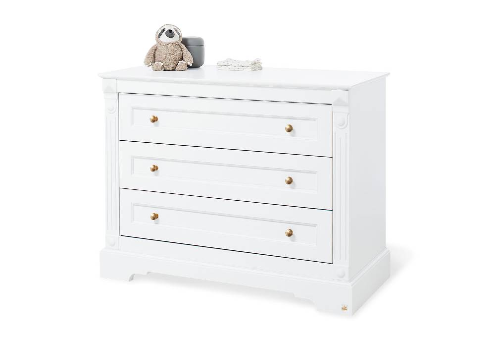 Pinolino Limited Edition - Wickelkommode 'Emilia Gold' breit - Auslaufartikel zollfrei
