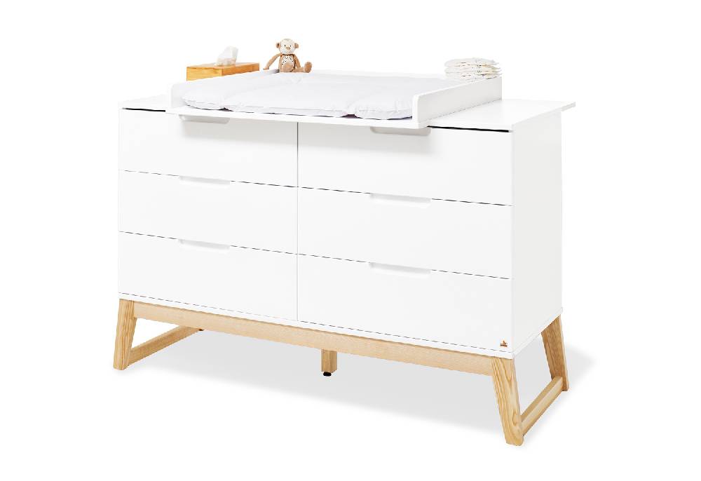 Pinolino Kinderzimmer-Set 'Bridge' extrabreit inkl. Wandregal, 3-tlg. - Auslaufartikel Fabrik Onlineshop