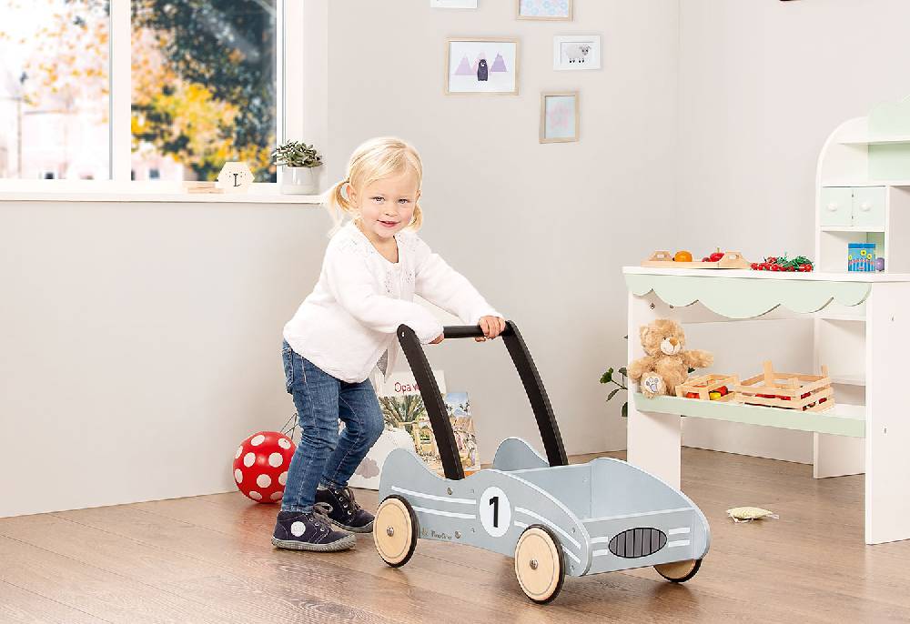 Pinolino Lauflernwagen 'Kimi', silber - Auslaufartikel Auslauf
