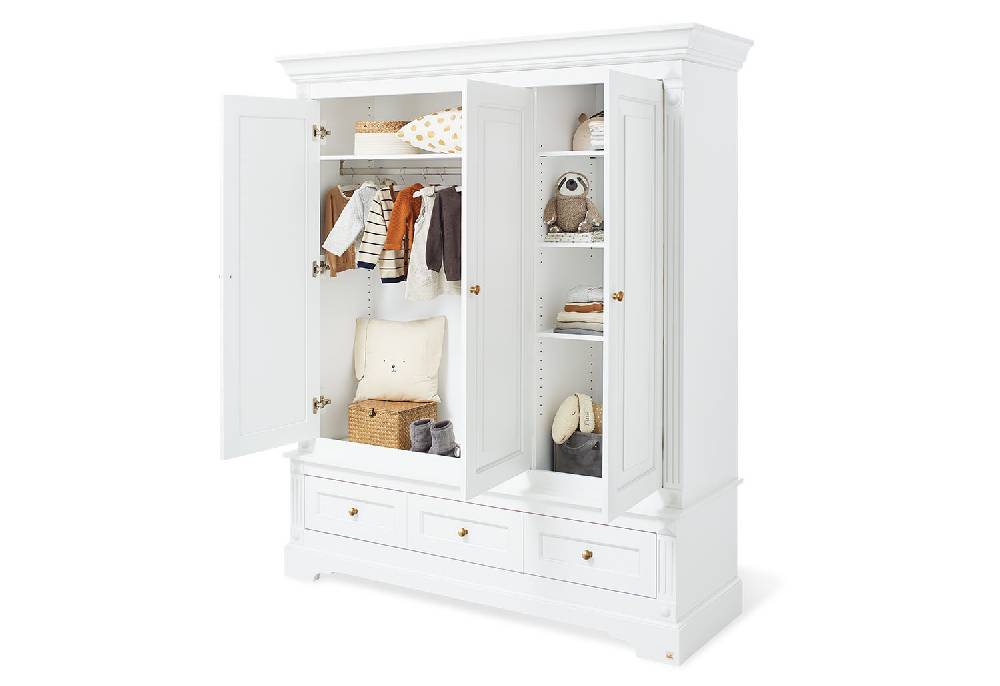 Pinolino Limited Edition - Kleiderschrank 'Emilia Gold' groß - Auslaufartikel Neueste Mode