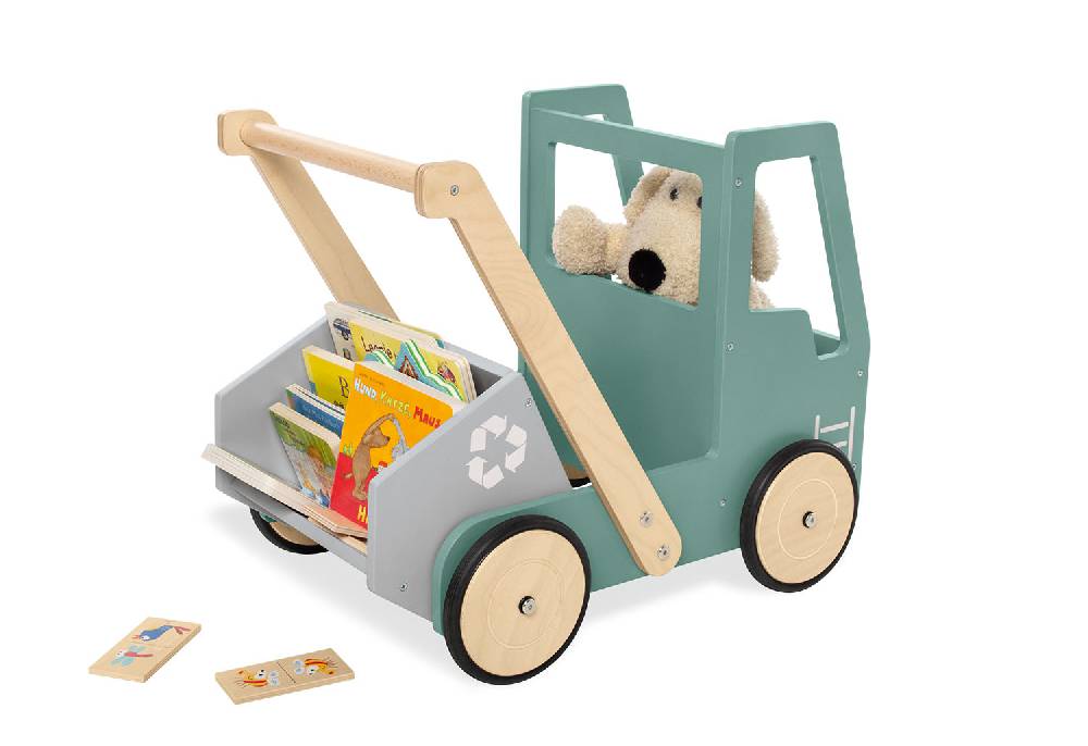 Pinolino Lauflernwagen 'Kipplaster Fred', grün - Schnäppchenartikel Letzte 3 Tage