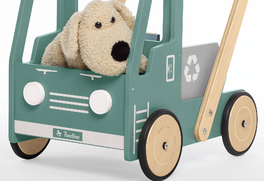 Pinolino Lauflernwagen 'Kipplaster Fred', grün - Schnäppchenartikel Letzte 3 Tage