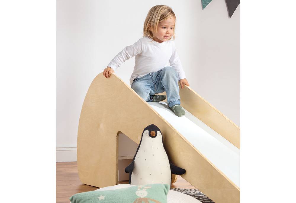 Pinolino Indoor-Rutsche 'Lotta', natur/weiß - Auslaufartikel Zeitbegrenzte Promotion