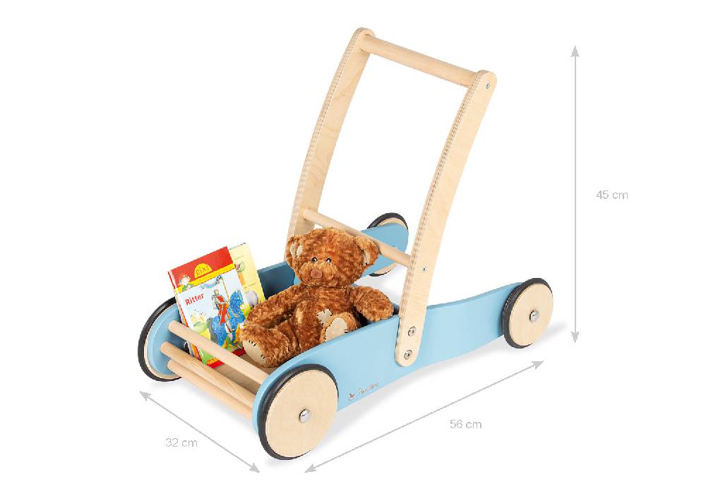 Pinolino Lauflernwagen 'Uli', blau - Auslaufartikel Discount Store für neue Produkte