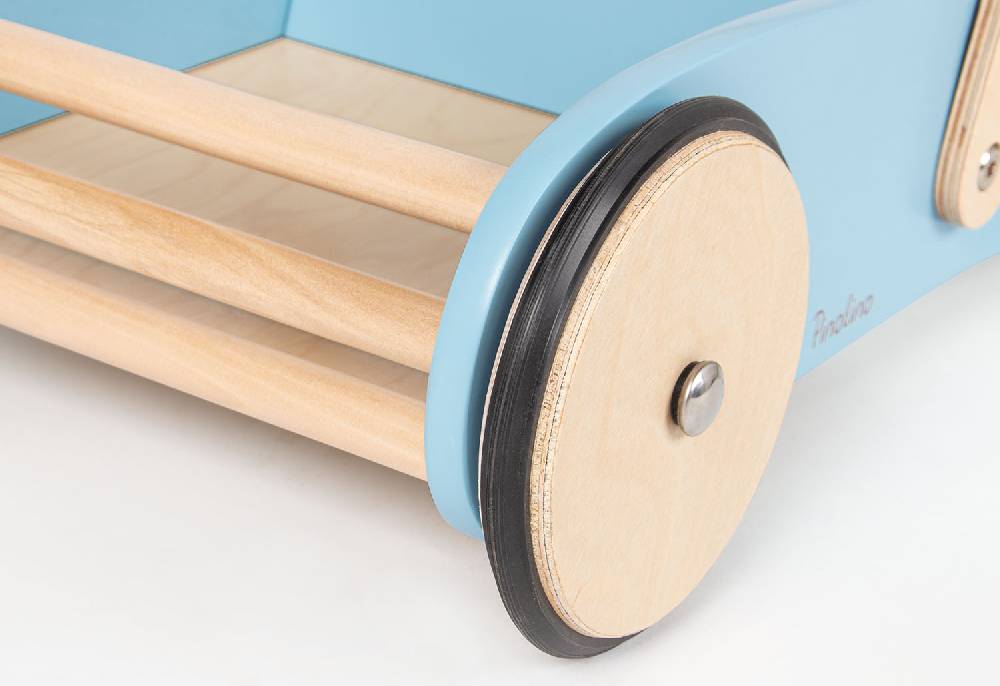 Pinolino Lauflernwagen 'Uli', blau - Auslaufartikel Discount Store für neue Produkte