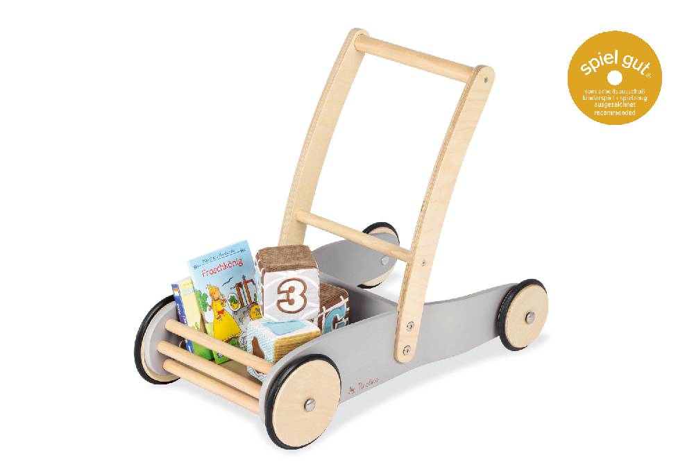 Pinolino Lauflernwagen 'Uli', grau - 2. Wahl Super Rabatt