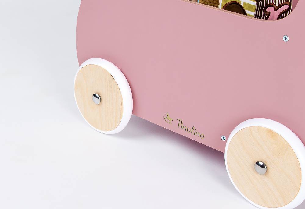 Pinolino Puppenwagen 'Mette', rosa - Auslaufartikel Clearance-Verkauf
