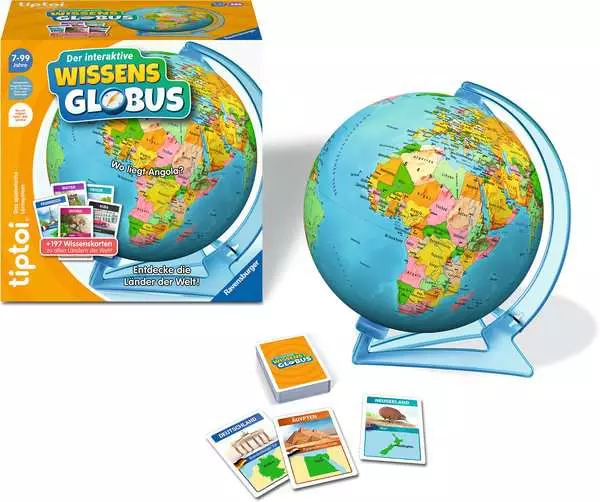 Ravensberger Matratzen tiptoi® Der interaktive Wissens-Globus Lagerräumung