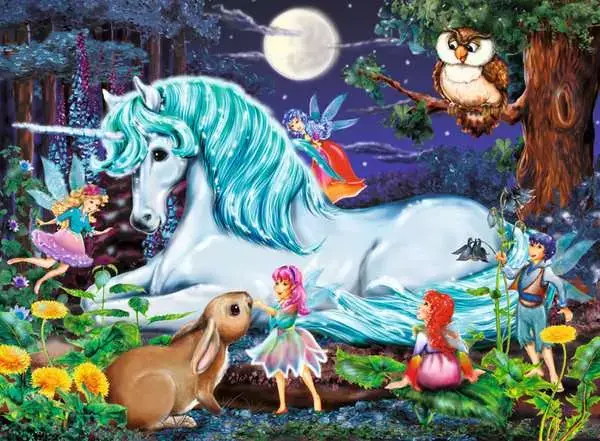 Ravensberger Matratzen Kinderpuzzle ab 6 Jahren - Im Zauberwald - 100 Teile Zeitlich begrenztes Angebot