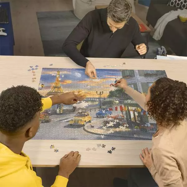 Ravensberger Matratzen Puzzle 2000 Teile - Romantische Abendstunde in Paris Große Rabatte