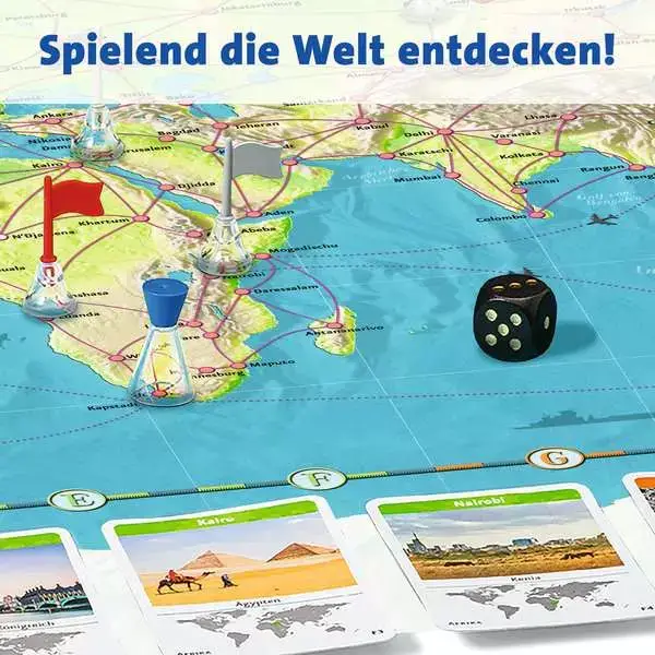 Ravensberger Matratzen Weltreise - Spiel ab 8 Jahren Kauf eins, bekomm eins gratis
