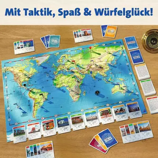 Ravensberger Matratzen Weltreise - Spiel ab 8 Jahren Kauf eins, bekomm eins gratis