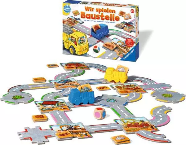 Ravensberger Matratzen Wir spielen Baustelle - Lernspiel ab 2.5 Jahren JETZT KAUFEN