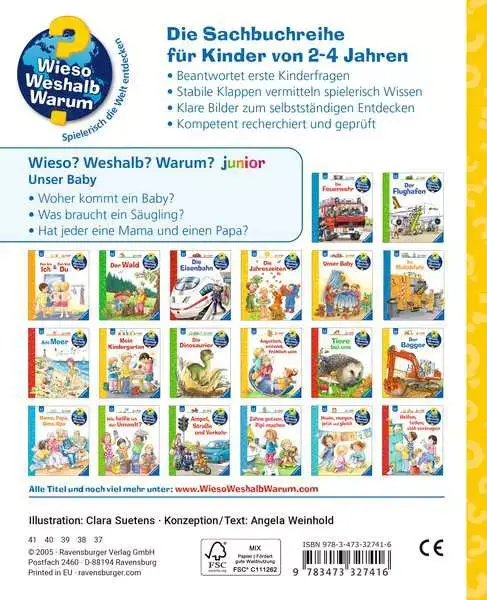 Ravensberger Matratzen Ravensburger Wieso? Weshalb? Warum? junior, Band 12: Unser Baby Discount Store für neue Produkte