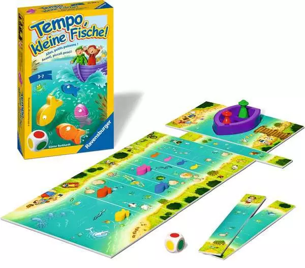 Ravensberger Matratzen Tempo, kleine Fische! - Reisespiel ab 3 Jahren Nur noch ein Tag übrig
