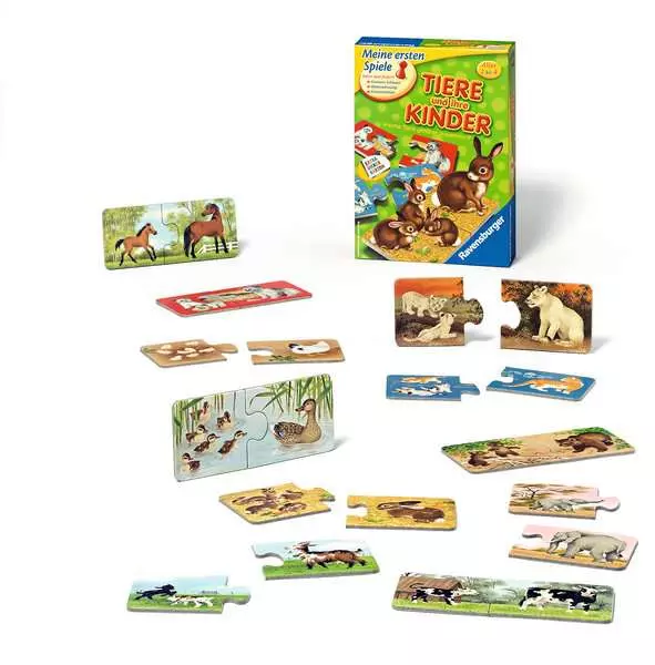 Ravensberger Matratzen Tiere und ihre Kinder - Kinderspiel ab 2 Jahren Riesige Rabatte