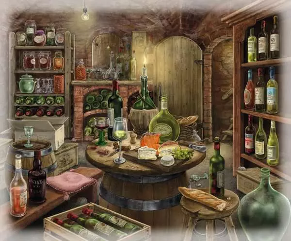 Ravensberger Matratzen Puzzle 99 Teile - Im Gutshaus - Weinkeller Clearance-Verkauf