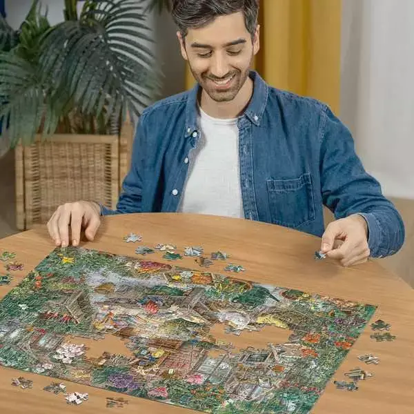 Ravensberger Matratzen Puzzle 368 Teile - Im Gewächshaus Fabrikladen