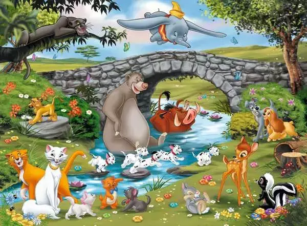 Ravensberger Matratzen Kinderpuzzle ab 6 Jahren - Die Familie der Animal Friends - 100 Teile Speichern exportieren