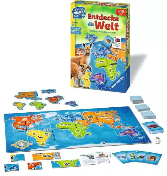 Ravensberger Matratzen Entdecke die Welt - Kinderspiel ab 5 Jahren Verkauf